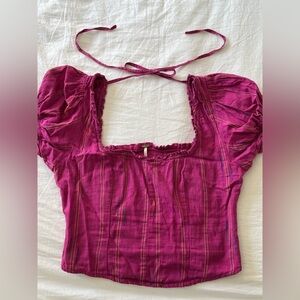 freepeople cropped bohemian top 
xs
good condition